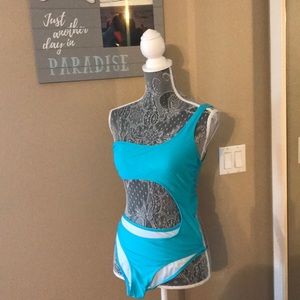 One piece resort fun bathing suit